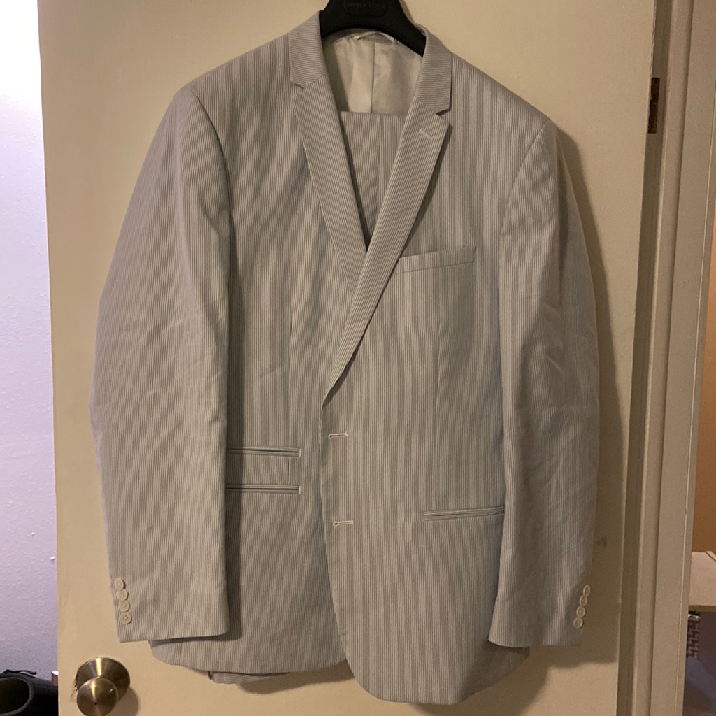 Andrew Fezza Stripe Suit